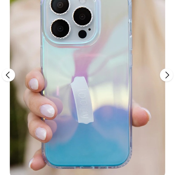 iPhone 12/13 Pro Max Clear Opal Loopy Case